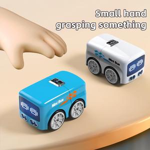 Voiture RC de bureau intelligente avec télécommande, capteur de mouvement, suivi automatique, évitement d'obstacles et conduite sur ligne de <span class=keywords><strong>patrouille</strong></span>, avec son et lumières - Product Image 4