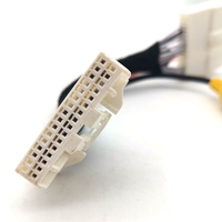 Adaptateur de câble convertisseur vidéo pour caméra de recul de stationnement à 32 broches pour unité principale de voiture Qashqai/Teana/X-Trail