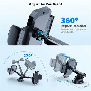 Universal Multifunctional Car Dashboard Windshield Air Vent Phone & <b>GPS</b> Holder Sucker Mount for Mobile <b>Devices</b> - Product Image 5