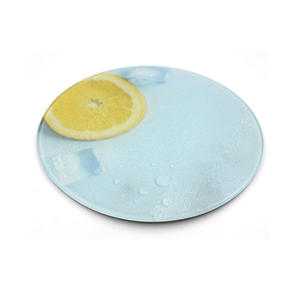 Planches à découper rondes en verre trempé pour la cuisine domestique, 7.87 pouces - Product Image 3