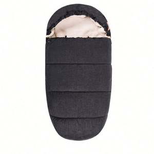 Gigoteuse pour bébé, sac de poussette pour bébé d'hiver, sac de fauteuil roulant épais et chaud - Product Image 1