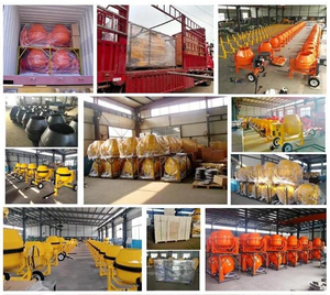 Betoniera a 2 Ruote con Motore a Benzina o Diesel, Macchina Miscelatrice per Cemento Autocaricante - Product Image 6