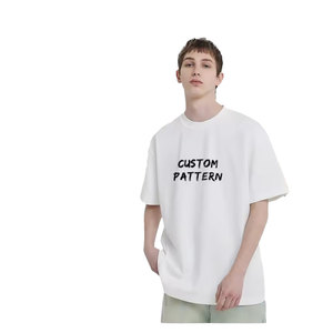Men Customizable Heavyweight High Quality 100% Organic Cotton Formal Shirt with Silk Screen Printing and Your Own Design - Product Image 1