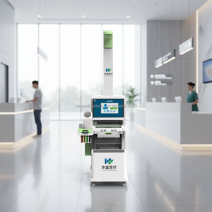 Qu'est-ce que la santé ? - Solutions de télésanté en libre-service Huasheng Medical, clinique médicale et kiosque de télémédecine alimentés par l'IA, HS-V500 - Product Image 3