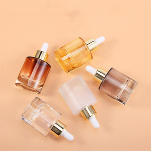 Mới Nhỏ Rỗng Tinh Dầu Thủy Tinh Nhỏ Giọt 30Ml Tinh Chất Foundation Chai Mờ - Product Image 3