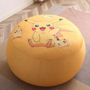 เก้าอี้ผ้าบีนแบคขนาดใหญ่ขนฟูนุ่มฟูเก้าอี้ผ้าบีนแบคสำหรับเด็กโซฟาเฟอร์สำหรับห้องนอน - Product Image 2