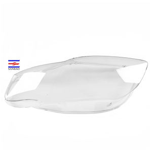 Ventas directas de fábrica-Audi A4 B7 para HID 2006-2008 cubierta protectora de faro delantero de cristal para coche nueva pantalla de lente de faro delantero Hous - Product Image 1
