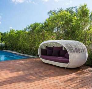 Villa Mewah Terlaris, Perabot Luar Ruangan, Kanopi, <span class=keywords><strong>Daybed</strong></span>, Gazebo Luar Ruangan - Product Image 5
