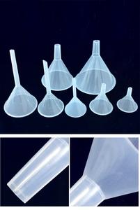 HAIJU Fabricante Direto Atacado Durável 50 a 150ml Limpar Funil De Laboratório De Plástico para Transferência Líquida De Laboratório - Product Image 5