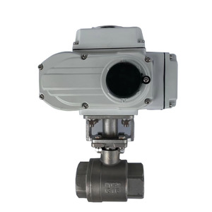 Venta al por mayor: Válvula de bola de acero inoxidable 304 DN80 de 2 piezas y 24 VCC con actuador para control de agua - Product Image 2