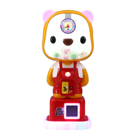 Distributeur automatique de capsules Dreamland Ourson Mignon pour enfants, machine à monnayeur pour jouets et cadeaux, idéal pour centres commerciaux et aires de jeux