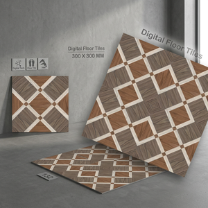 Qualité à l'exportation Vistaar Marque Fuzhou Chine Fournisseur Bas Prix 12x12 Céramique 30x30 Rustique Numérique 300x300mm Carreaux de sol - Product Image 5