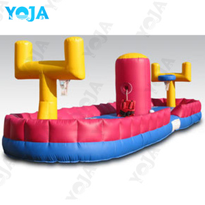 <span class=keywords><strong>Jeu</strong></span> <span class=keywords><strong>de</strong></span> basket-ball à l'élastique gonflable à Double piste en plein air <span class=keywords><strong>populaire</strong></span> concours amusant grand château gonflable pour les enfants - Product Image 5