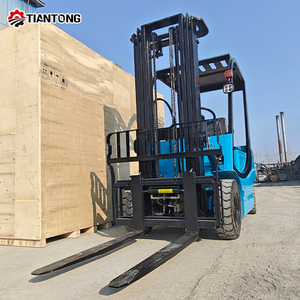 Montacargas Eléctrico de 3.5 Toneladas con Batería de Litio, Apilador de Alta Resistencia para Operaciones de Transporte de Carga en Puertos - Product Image 5