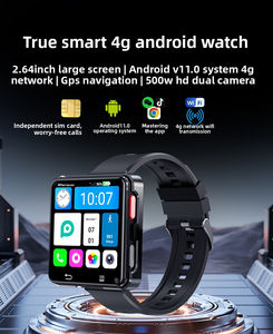 PGDWATCHQ668 Nuevo de Fábrica, Teléfono Móvil Pequeño con Banda Global S998, Pantalla Grande de 2.64 Pulgadas, Reloj con Tarjeta Inteligente, GPS y Posicionamiento, Metálico - Product Image 4