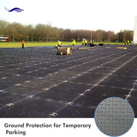 Tapetes de Protección para Suelos de Alta Resistencia, Tapete Temporal para Carreteras, Tapete de HDPE Duradero para Construcción, Tapete para Caminos de Acceso para Excavadoras y Grúas