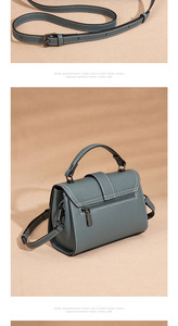 Nuevo Bolso de Mano de Diseño de Lujo, de Cuero Vacuno Auténtico, para Mujer, de Marca, para Chicas - Product Image 6