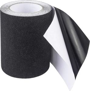 <b>Heat</b>-<b>Resistant</b> PVC & Rubber <b>Adhesive</b> Single Sided Safety Warning Tape for Outdoor Slip Prevention - Product Image 3