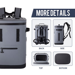 48T impermeabile auto viaggio spiaggia TPU galleggiante pesca morbida borsa termica campeggio all'aperto zaino ghiaccio - Product Image 6