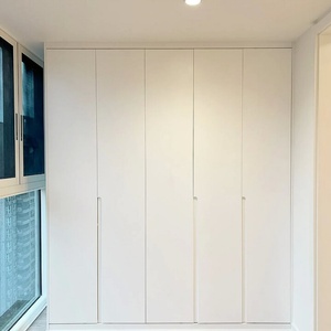Custom Modular <b>Bedroom</b> Wardrobe <b>Storage</b> <b>Cabinet</b> Large Capacity Eco-Friendly for Apartment Villa Hotel Minimalist Home Furniture - Product Image 3