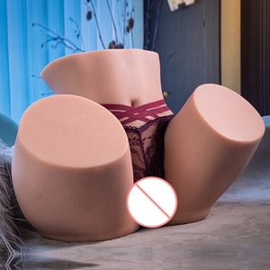 Bambola in silicone a mezza figura, con coppa a forma di aeroplano, prodotti sessuali per adulti, bambola in silicone integrale senza gonfiaggio per uomo, prodotti per adulti. - Product Image 3