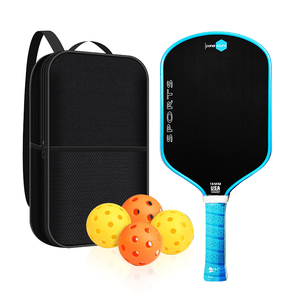 Pala de Pickleball Alargada Plateada de 16 mm Aprobada por la USAPA, Núcleo de Panal, Ligera, Duradera, de Alta Calidad, para Carreras y Entretenimiento - Product Image 1