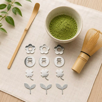 Écrous en acier inoxydable Harmony 304, utilisés pour le filtre à matcha, sont des outils pour filtrer les résidus de café, les perles de matcha et les filtres à thé.