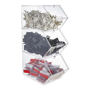 Hộp đựng đồ ăn nhẹ bằng acrylic, có thể xếp chồng, hộp đựng kẹo, hộp đựng bánh quy, giá để đồ, giá trưng bày cho siêu thị, cửa hàng bán lẻ - Product Image 2