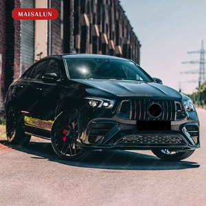 <span class=keywords><strong>Precio</strong></span> directo de fábrica para BENZ GLE-class GLE63 Coupe, actualización a estilo <span class=keywords><strong>B</strong></span>, Kit de carrocería de fibra de carbono, alerón difusor trasero de labio delantero - Product Image 3