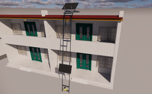 Escalera Media para Elevación de Paneles Solares, Elevador de Paneles Solares, Elevador de Paneles Solares - Product Image 5