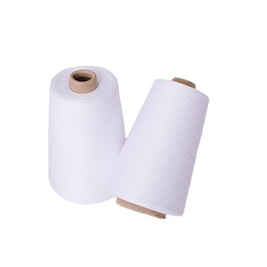 Hilo de Poliéster 100% Blanco de Alta Tenacidad, Antibacteriano y Absorbente de Humedad, Tejido con Anillo, 20/3 40/2 30/1 - Product Image 3