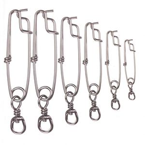 HOSEONFN 10 pièces en acier inoxydable palangre branche cintres Snap Clip thon pince matériel de pêche 2.6X100mm HOSEONFN 10 pièces en acier inoxydable palangre branche cintres Snap Clip thon pince matériel de pêche 2.6X100mm