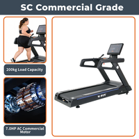 Caminadora Comercial Motorizada K-FIT K7, Equipo de Entrenamiento de Fitness para Gimnasio Comercial de Alta Resistencia
