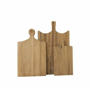 Bloc de coupe en bois d'acacia robuste nouveauté planche à découper en bois massif pour un usage professionnel ou à domicile - Product Image 5