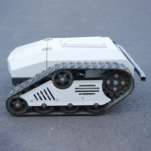 Free Shipping Remote Control Lawn Mower with Lithium <b>Battery</b> and Engine 360 Rotating 550mm Cutting Width for Farm & Garden Use - Product Image 3