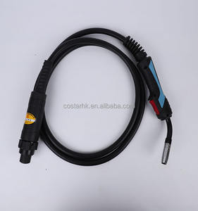 หัวเชื่อมโลหะ mb15ขั้วต่อยูโรหัวเชื่อม CO2ทองแดงชิ้นส่วนเครื่องเชื่อม - Product Image 1