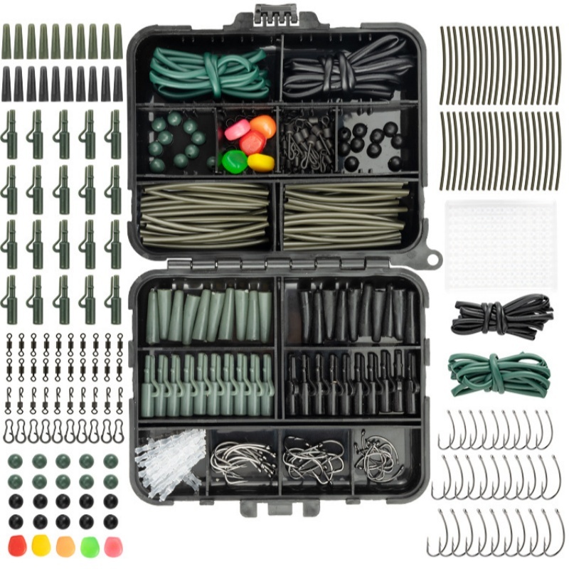 carp fishing accessories usa Equipment Hair Rigs, 3 Pack Carp Bait Rigs Size 2 4 6 Anglers Used Carp Fishing Gear