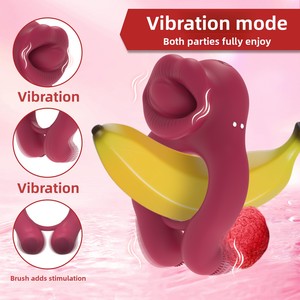 Vibratore Mini con Tre Motori e Anello Vibrante per Coppie, Prodotti per Adulti - Product Image 2