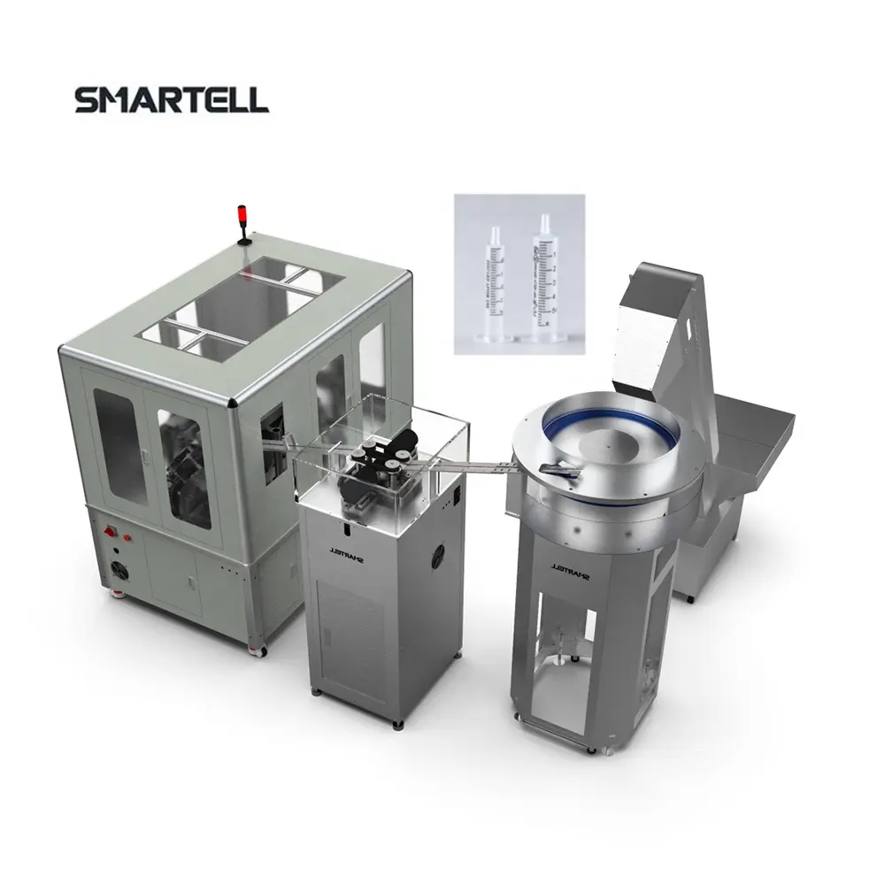 El último diseño, nunca se cae de la tinta, máquina de impresión automática de barril de jeringa desechable