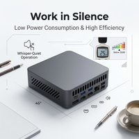 Versión Personalizada de Mini PC con IA, Procesador AMD Ryzen 7 H 255, RAM DDR5, Carcasa Metálica, Ideal para Negocios, Oficina y PC con IA