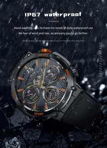 Nuevo Reloj Inteligente HT17 2026, Monitoreo de Salud, Resistente al Agua IP67, Batería de 450 mAh, Reloj Inteligente Deportivo para Exteriores con Función de Contestar Llamadas - Product Image 2