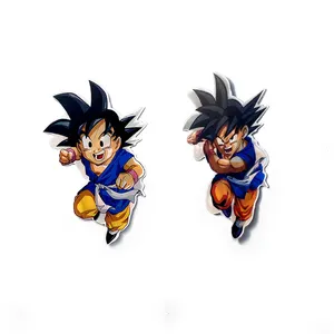 ドラゴンボール3Dモーションステッカーカーアニメステッカーのドラゴンボール