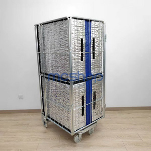 Tùy chỉnh kẽm kết thúc kim loại cách điện cuộn lồng nhiệt-bằng chứng CuộN <span class=keywords><strong>container</strong></span> 500kgs Công suất 2 kệ cho hàng hóa thiết bị lưu trữ - Product Image 5