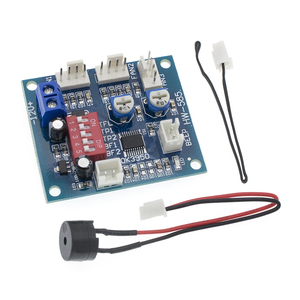 DC 12V 5A PWM PC CPU ventilateur contrôle de <span class=keywords><strong>la</strong></span> température contrôleur de vitesse carte contrôleur de vitesse température sonde Buzzle - Product Image 4