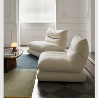 Canapé modulaire en tissu crème français, directement de l'usine, design personnalisable, librement combinable, vente en gros pour hôtel et salon