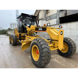 Used Wheel Grader Cat140H with Strong Durable Core Components: Motor High-Quality 140 120 - Product Image 1