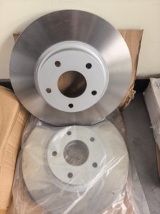 Disco Freno <span class=keywords><strong>FERODO</strong></span> DDF2190P-D Ventilato Anteriore per Nissan Teana J31Z 2004- 2.0L 2.3L 3.5L 295.5mm - Product Image 2