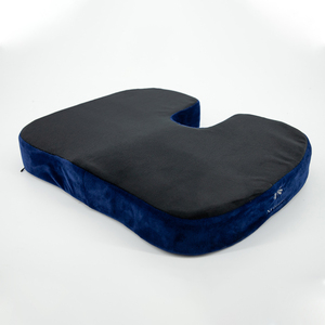 Coussin de siège et support lombaire orthopédiques en mousse à mémoire de forme doux et confortable pour le coccyx - Product Image 2