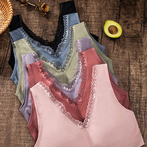 <span class=keywords><strong>Soutien</strong></span>-<span class=keywords><strong>gorge</strong></span> sans couture grande taille en <span class=keywords><strong>dentelle</strong></span> pour femmes Bralette sans fil pour femme <span class=keywords><strong>Soutien</strong></span>-<span class=keywords><strong>gorge</strong></span> sans <span class=keywords><strong>armature</strong></span> sans <span class=keywords><strong>armature</strong></span> - Product Image 6