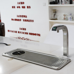 Dispensador de Agua Caliente Comercial de Escritorio, Calentador de Agua Táctil Inteligente de Acero Inoxidable, Dispensador de Agua Caliente Inteligente Bajo Mostrador - Product Image 3